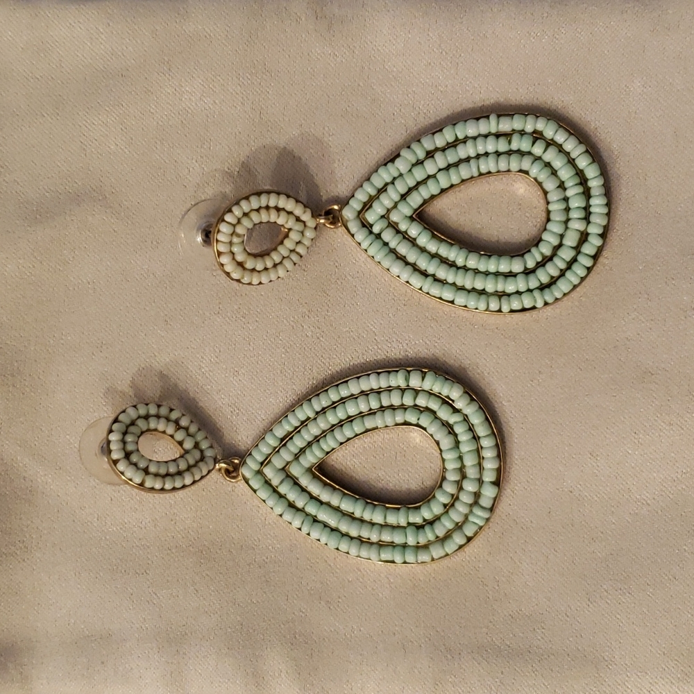 Baublebar dangle bead earrings